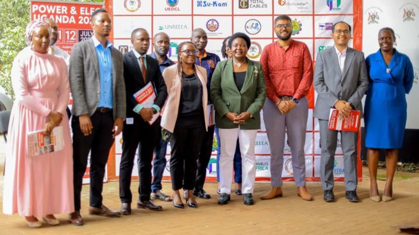 The Bakaluba team at the Power and Elec Uganda International Expo.